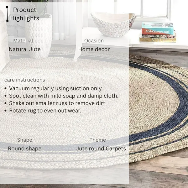 Jute_Round_Handwoven_Natural_Fiber_Rug_For_Living_Room_Bedroom_Dining_Eco_Friendly_Boho_Braided_Floor_Mat_Durable_Area_Rug_For_Home_Office_Color_Black_Design