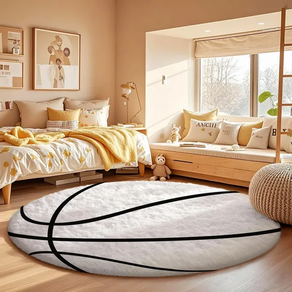 Shaggy_Round_Carpet_Soft_Fluffy_Anti_Skid_Washable_Plush_Rug_Thick_Modern_Decorative_Floor_Mat_For_Bedroom_Living_Room_Kids_Room_Etc_Color_Basket_Ball_White