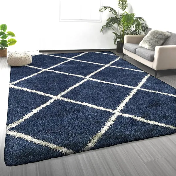 Premium_Shaggy_Carpet_Soft_Luxurious_Non_Slip_Comfort_For_Bedroom_Living_Room_Office_Colour_Blue