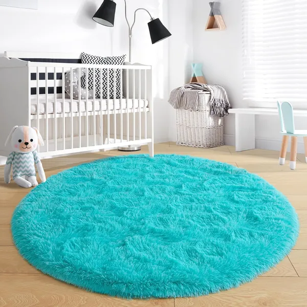 Modern_Shaggy_Round_Rug_Ultra_Soft_Plush_Circle_Carpet_For_Living_Room_Bedroom_Nursery_Fuzzy_Fluffy_Area_Rug_With_Non_Slip_Base_Turquoise