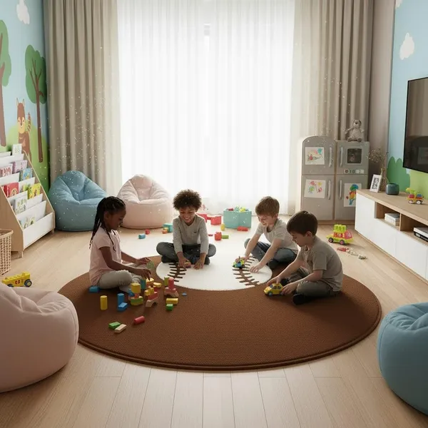Modern_Shaggy_Round_Rug_Ultra_Soft_Plush_Circle_Carpet_For_Living_Room_Bedroom_Nursery_Fuzzy_Fluffy_Area_Rug_With_Non_Slip_Base_Red_Double_Ball