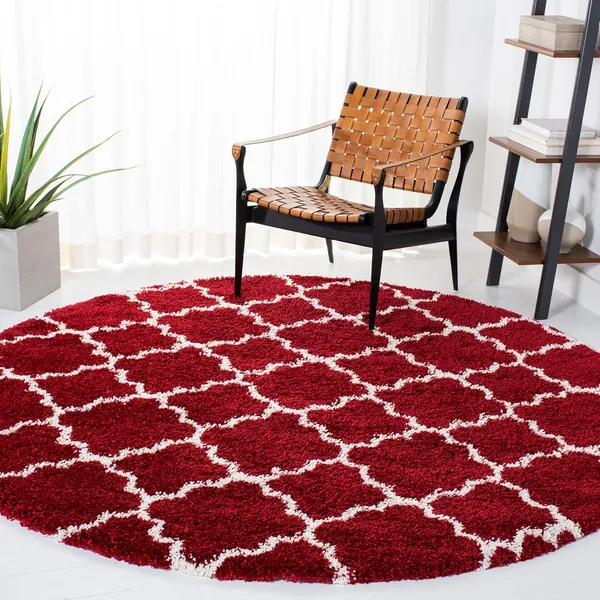 Modern_Shaggy_Round_Rug_Ultra_Soft_Plush_Circle_Carpet_For_Living_Room_Bedroom_Nursery_Fuzzy_Fluffy_Area_Rug_With_Non_Slip_Base_Red_Miiii