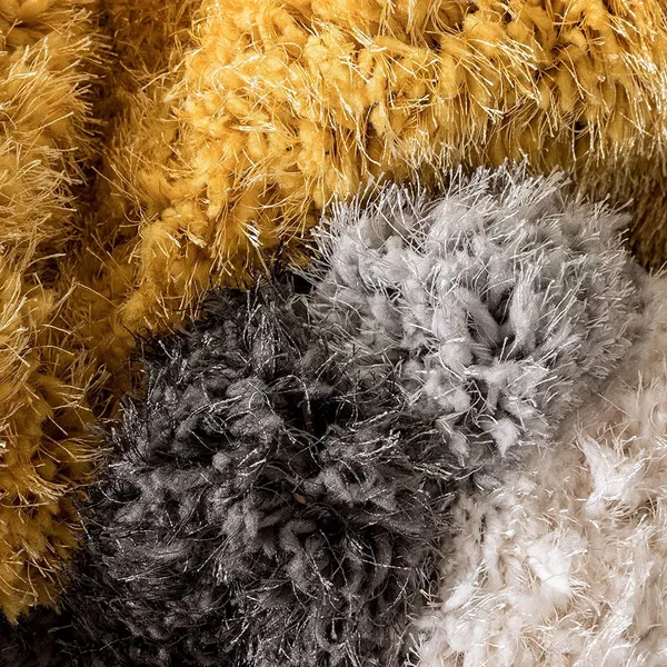 Super_Soft_Shaggy_Carpet_Luxury_Comfort_For_Living_Room_Bedroom_3_D_Rugs_Clr_Black_Yellow