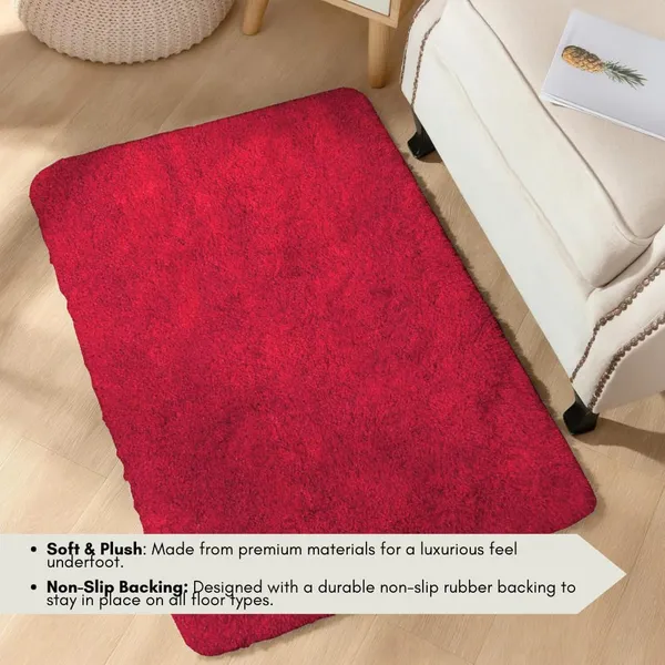 Super_Soft_Shaggy_Carpet_Luxury_Comfort_For_Living_Room_Bedroom_Clr_Red