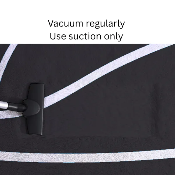 Super_Soft_Shaggy_Carpet_Luxury_Comfort_For_Living_Room_Bedroom_3_D_Round_Clr_Black_Ball