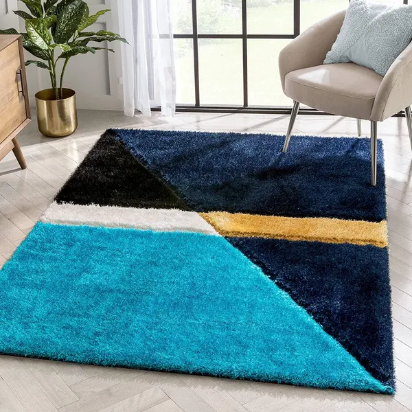 Super_Soft_Shaggy_Carpet_Luxury_Comfort_For_Living_Room_Bedroom_3_D_Rugs_Clr_Blue_Turquoise