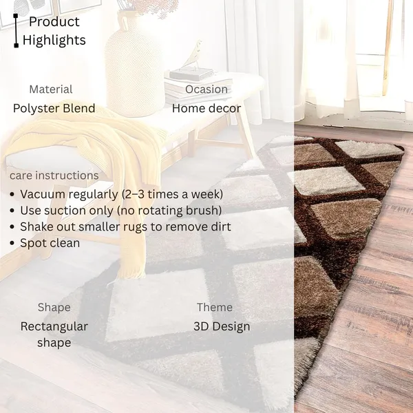 Super_Soft_Shaggy_Carpet_Luxury_Comfort_For_Living_Room_Bedroom_3_D_Rugs_Clr_Coffee_Line_3_D