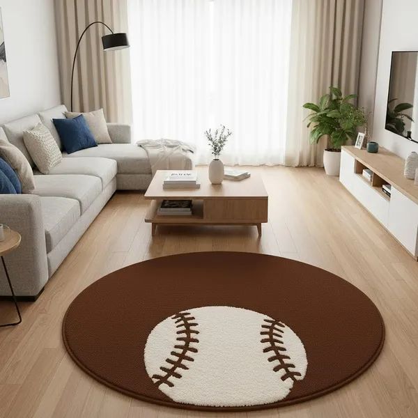 Super_Soft_Shaggy_Carpet_Luxury_Comfort_For_Living_Room_Bedroom_3_D_Round_Clr_Coffee_Ball