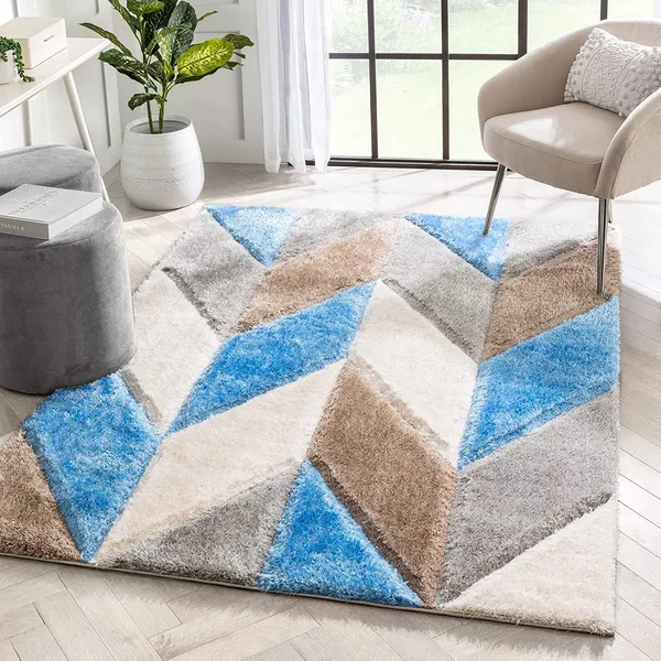 Super_Soft_Shaggy_Carpet_Luxury_Comfort_For_Living_Room_Bedroom_3_D_Rugs_Clr_Goldian_Silver