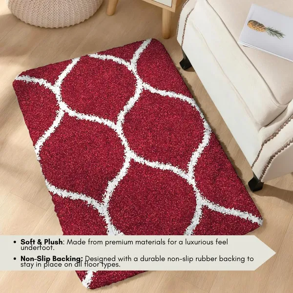 Super_Soft_Shaggy_Carpet_Luxury_Comfort_For_Living_Room_Bedroom_Colour_Red