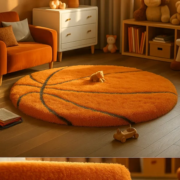 Modern_Shaggy_Round_Rug_Ultra_Soft_Plush_Circle_Carpet_For_Living_Room_Bedroom_Nursery_Fuzzy_Fluffy_Area_Rug_With_Non_Slip_Base_Red_Ball