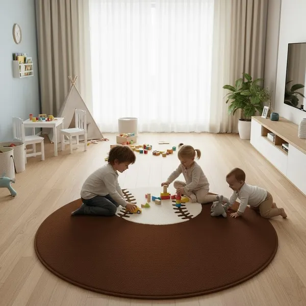 Modern_Shaggy_Round_Rug_Ultra_Soft_Plush_Circle_Carpet_For_Living_Room_Bedroom_Nursery_Fuzzy_Fluffy_Area_Rug_With_Non_Slip_Base_Coffee_Double_Ball