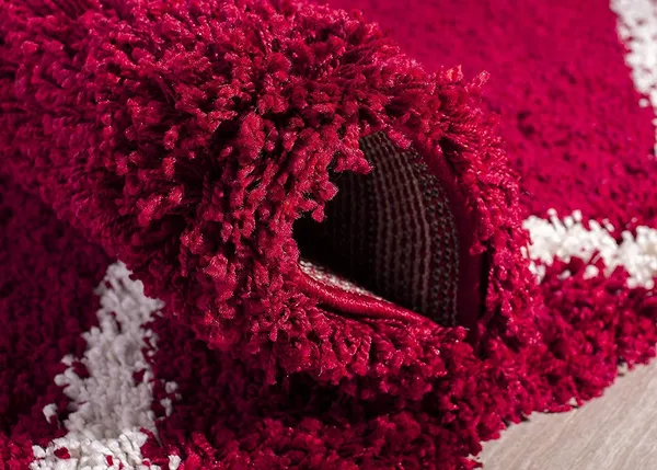 Ultra_Soft_Shaggy_Carpet_For_Living_Room_Bedroom_Premium_Fluffy_Area_Rug_Red_Ivory_Box