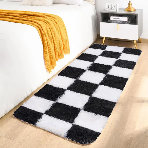 Ultra_Soft_Shaggy_Carpet_For_Living_Room_Bedroom_Premium_Fluffy_Area_Rug_Black_White
