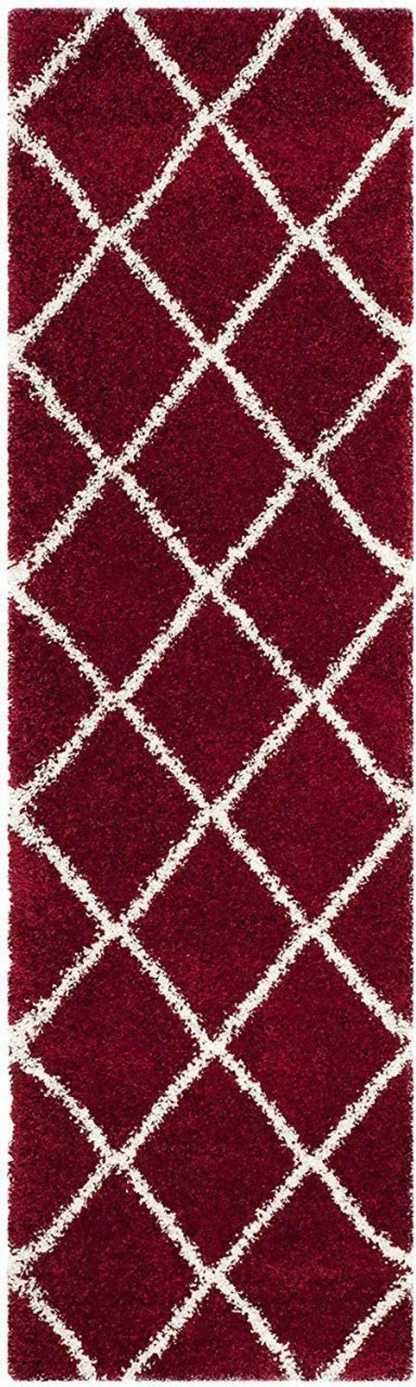 Ultra_Soft_Shaggy_Carpet_For_Living_Room_Bedroom_Premium_Fluffy_Area_Rug_Red_Ivory_Box