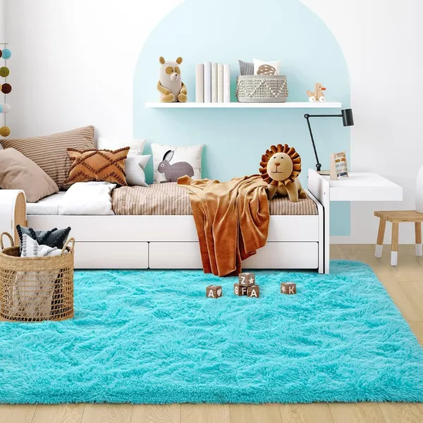 Ultra_Soft_Shaggy_Carpet_For_Living_Room_Bedroom_Premium_Fluffy_Area_Rug_Turquoise