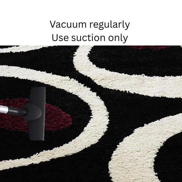 Ultra_Soft_Shaggy_Carpet_For_Living_Room_Bedroom_Premium_Fluffy_Area_Rug_Ivory_Maroon_3_D