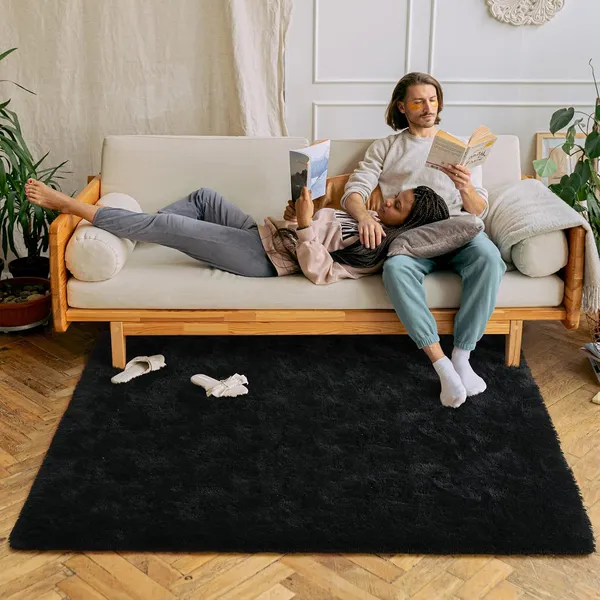 Ultra_Soft_Shaggy_Carpet_For_Living_Room_Bedroom_Premium_Fluffy_Area_Rug_Black
