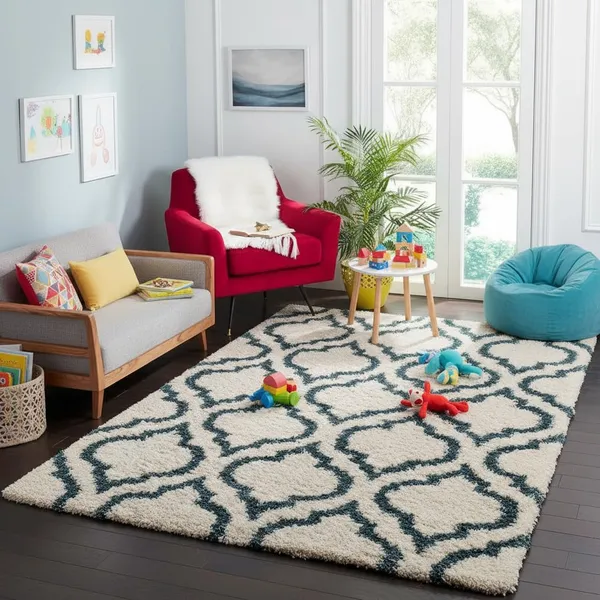 Ultra_Soft_Shaggy_Carpet_For_Living_Room_Bedroom_Premium_Fluffy_Area_Rug_Ivory_Blue