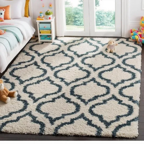 Ultra_Soft_Shaggy_Carpet_For_Living_Room_Bedroom_Premium_Fluffy_Area_Rug_Ivory_Blue