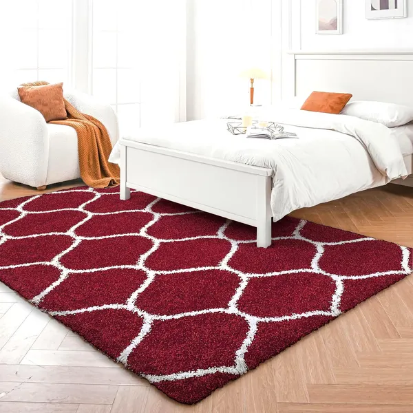 Ultra_Soft_Shaggy_Carpet_For_Living_Room_Bedroom_Premium_Fluffy_Area_Rug_Red