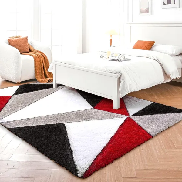 Ultra_Soft_Shaggy_Carpet_For_Living_Room_Bedroom_Premium_Fluffy_Area_Rug_Red_3_D