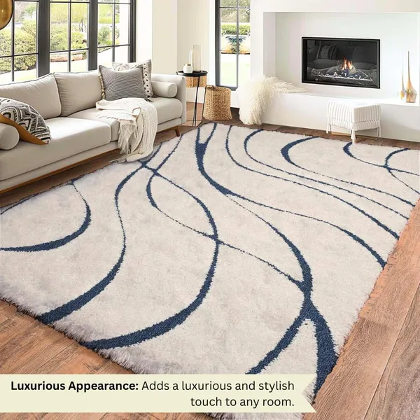 Ultra_Soft_Shaggy_Carpet_For_Living_Room_Bedroom_Premium_Fluffy_Area_Rug_Ivory_Blue_O_Cut