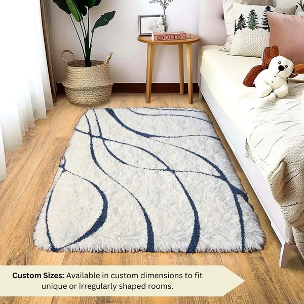 Ultra_Soft_Shaggy_Carpet_For_Living_Room_Bedroom_Premium_Fluffy_Area_Rug_Ivory_Blue_O_Cut