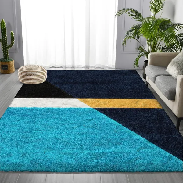 Ultra_Soft_Shaggy_Carpet_For_Living_Room_Bedroom_Premium_Fluffy_Area_Rug_Turquoise_3_D