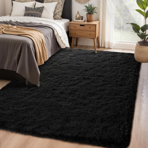 Ultra_Soft_Shaggy_Carpet_For_Living_Room_Bedroom_Premium_Fluffy_Area_Rug_Black