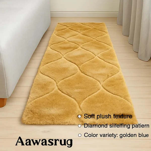 Carpet_For_Hallway_Kitchen_And_Modern_Interiors_Cozy_Shag_Runner_For_Living_Room_Entryway_Office_Decor_Full_Gold