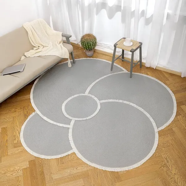 Braided_Cotton_Dori_Round_Carpet_Modern_Traditional_Design_Clr_Silver