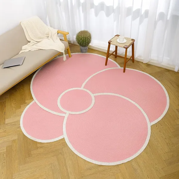 Braided_Cotton_Dori_Round_Carpet_Modern_Traditional_Design_Clr_Pink
