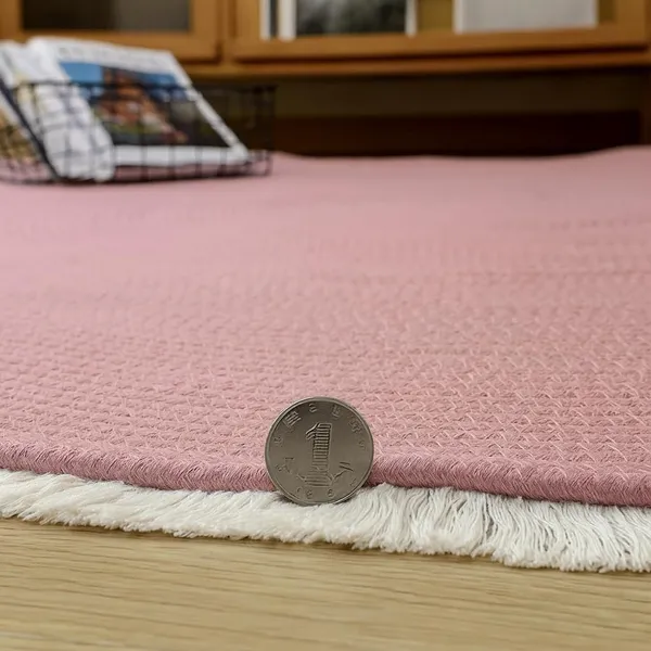 Braided_Cotton_Dori_Round_Carpet_Modern_Traditional_Design_Clr_Pink