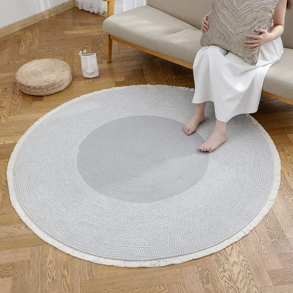 Braided_Cotton_Dori_Round_Carpet_Modern_Traditional_Design_Clr_Grey_Silver