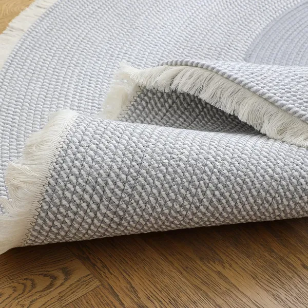 Braided_Cotton_Dori_Round_Carpet_Modern_Traditional_Design_Clr_Grey_Silver