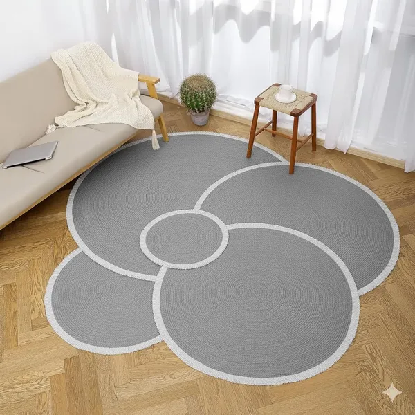 Braided_Cotton_Dori_Round_Carpet_Modern_Traditional_Design_Clr_Grey