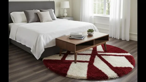 Premium_Shaggy_Round_Rug_Ultra_Soft_Bedroom_Living_Room_Hall_Modern_Carpet_For_Home_Decor_Color_Red_White_Box_3_D