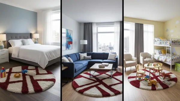 Premium_Shaggy_Round_Rug_Ultra_Soft_Bedroom_Living_Room_Hall_Modern_Carpet_For_Home_Decor_Color_Red_White_Box_3_D