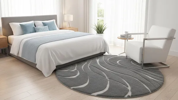 Premium_Shaggy_Round_Rug_Ultra_Soft_Bedroom_Living_Room_Hall_Modern_Carpet_For_Home_Decor_Color_Grey_Ivory_3_D