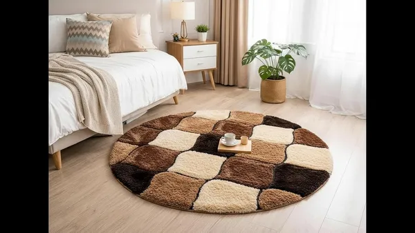 Premium_Shaggy_Round_Rug_Ultra_Soft_Bedroom_Living_Room_Hall_Modern_Carpet_For_Home_Decor_Color_Multicolor_3_D