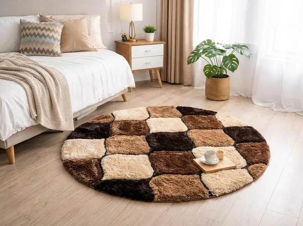 Premium_Shaggy_Round_Rug_Ultra_Soft_Bedroom_Living_Room_Hall_Modern_Carpet_For_Home_Decor_Color_Multicolor_3_D