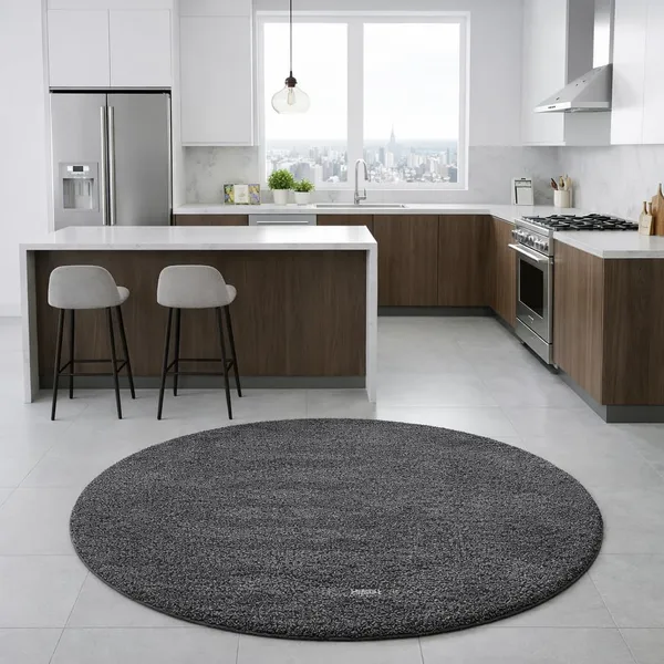 Premium_Shaggy_Round_Rug_Ultra_Soft_Bedroom_Living_Room_Hall_Modern_Carpet_For_Home_Decor_Color_Grey_Ivory_3_D