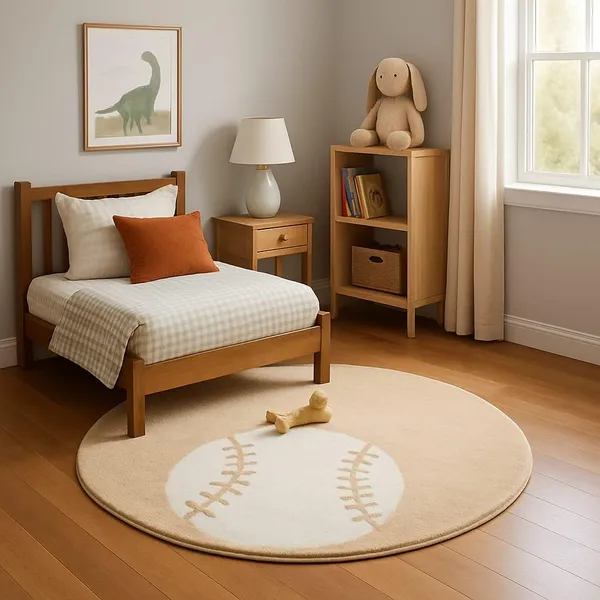 Premium_Shaggy_Round_Rug_Ultra_Soft_Bedroom_Living_Room_Hall_Modern_Carpet_For_Home_Decor_Color_Beige_Ivory_3_D
