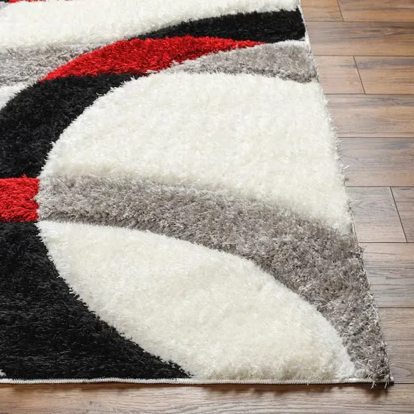 Ultra_Soft_Shaggy_Carpet_For_Living_Room_Bedroom_Fluffy_Modern_Area_Rug_Ivory_And_Red_Cri_3_D