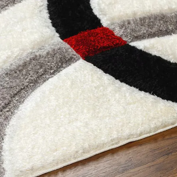 Ultra_Soft_Shaggy_Carpet_For_Living_Room_Bedroom_Fluffy_Modern_Area_Rug_Ivory_And_Red_Cri_3_D