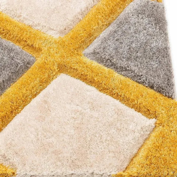 Premium_Shaggy_Rug_For_Home_Decor_Thick_Cozy_Floor_Carpet_Yellow_Line_3_D