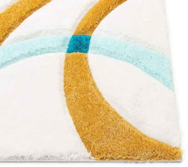 Ultra_Soft_Shaggy_Carpet_For_Living_Room_Bedroom_Fluffy_Modern_Area_Rug_Ivory_And_Turquoise_3_D