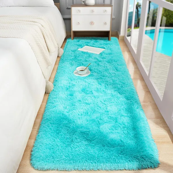 Premium_Shaggy_Rug_For_Home_Decor_Thick_Cozy_Floor_Carpet_Turquoise