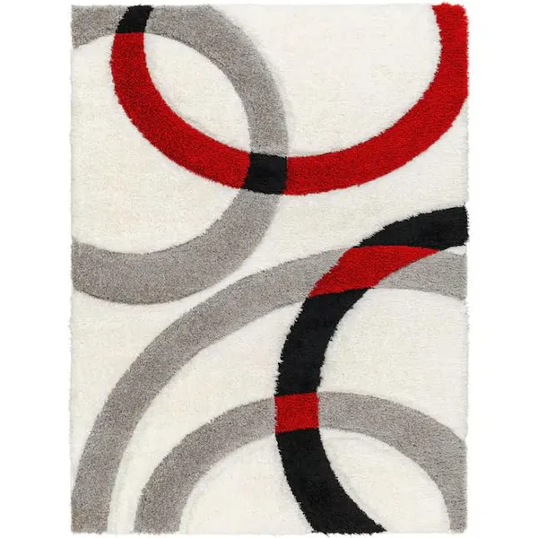 Ultra_Soft_Shaggy_Carpet_For_Living_Room_Bedroom_Fluffy_Modern_Area_Rug_Ivory_And_Red_Cri_3_D